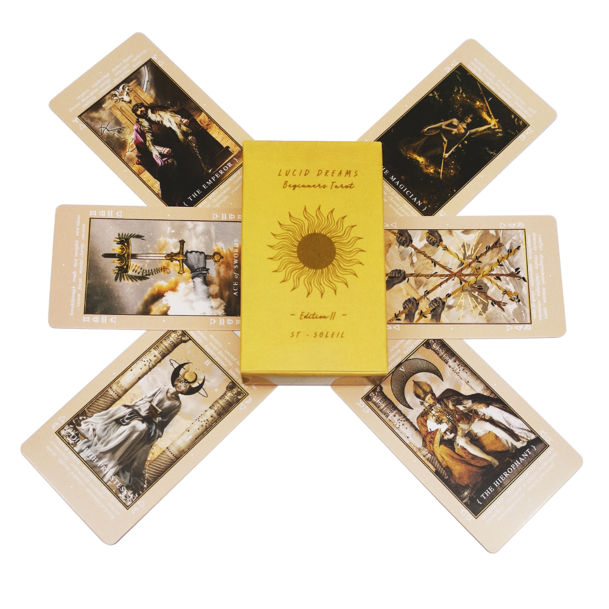 Party Family Games - Lucid Dreams Beginners Tarot Deck Classic