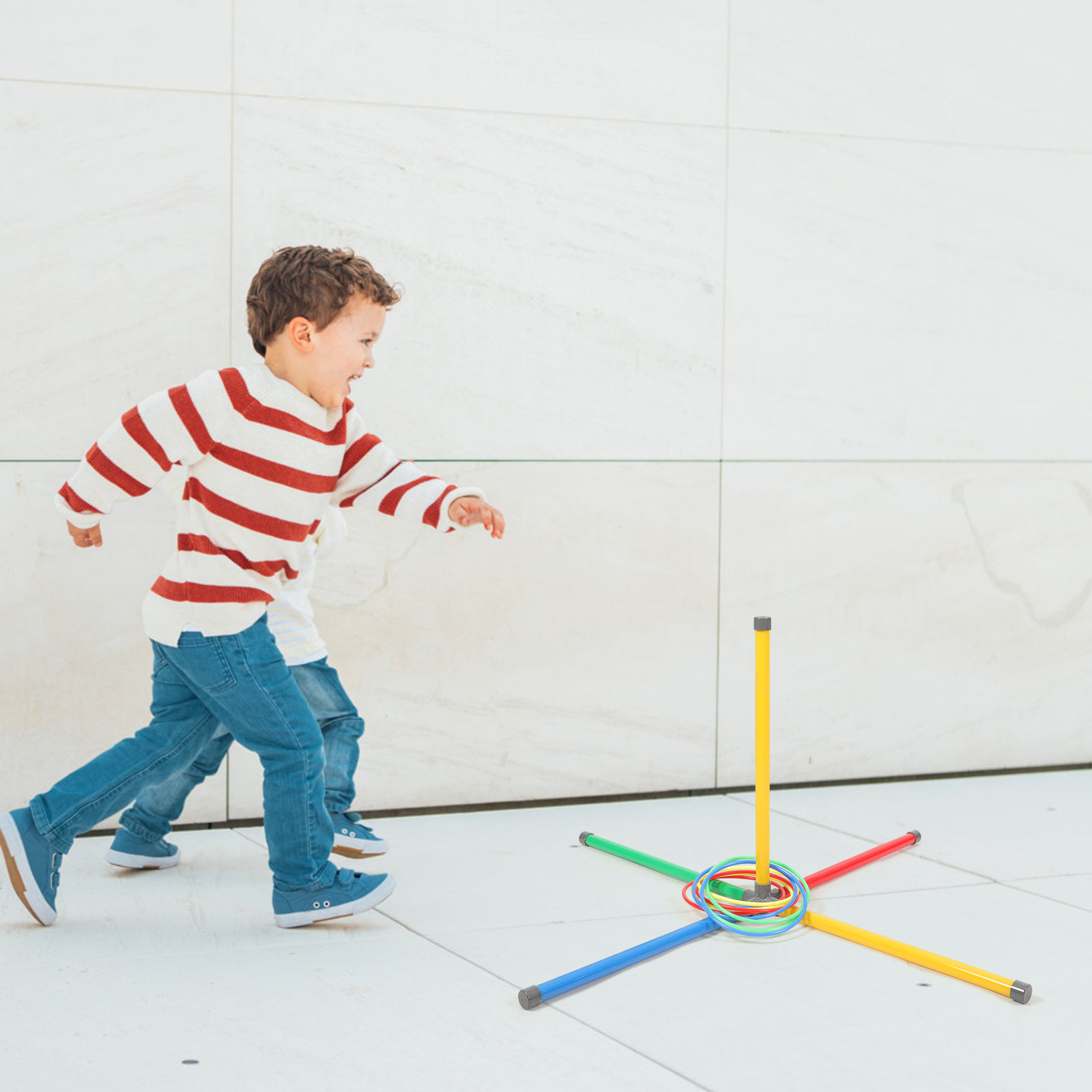 Party Family Games - 1Set Toss Ring Game Bright Color