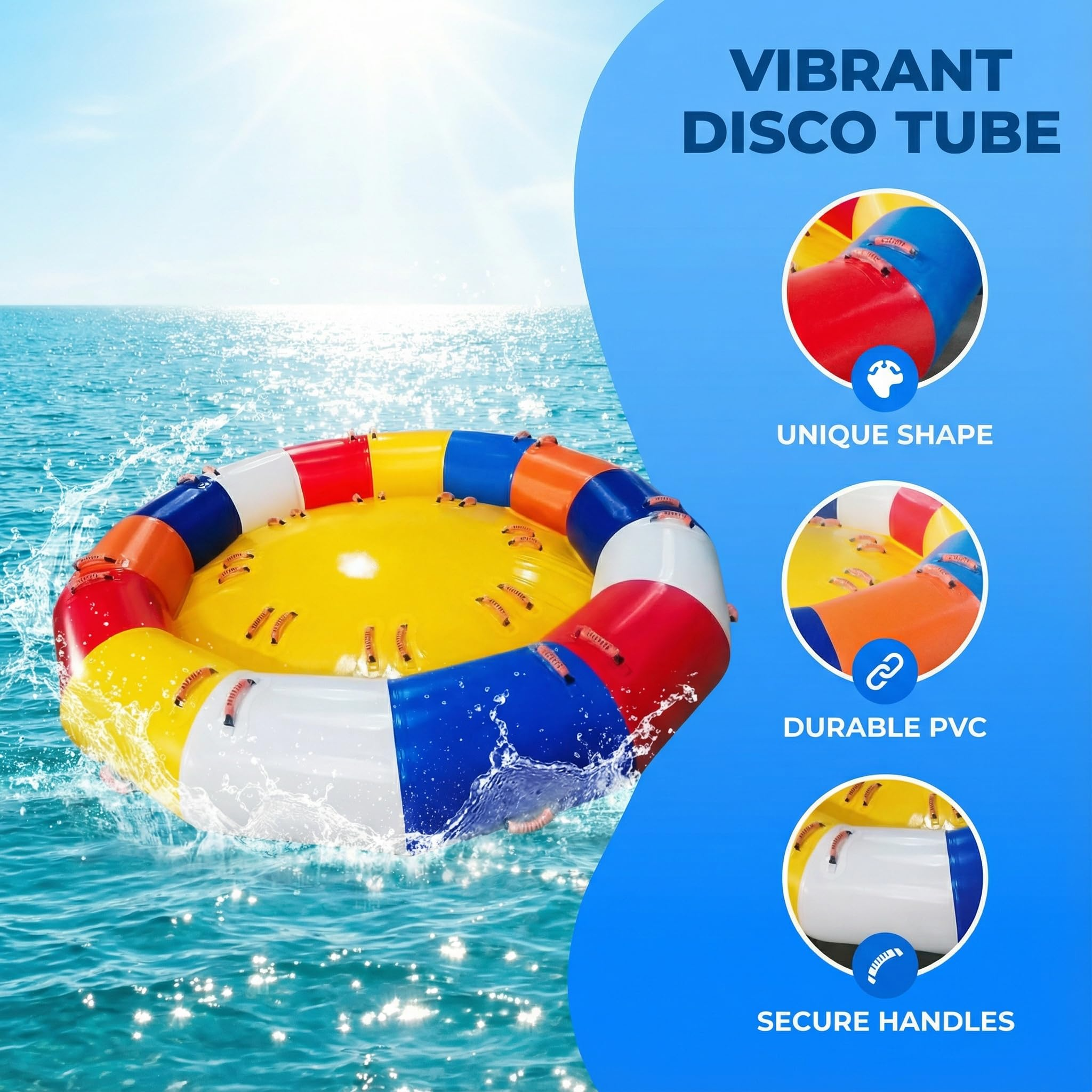10FT Inflatable Disco Boat Spi - Party Games For Large Groups ulasan dan harga