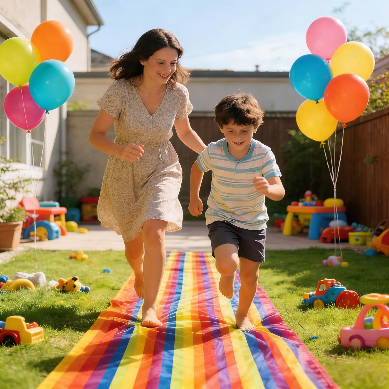 Fun Playing Run Mat Physical F - Party Games Physical ulasan dan harga