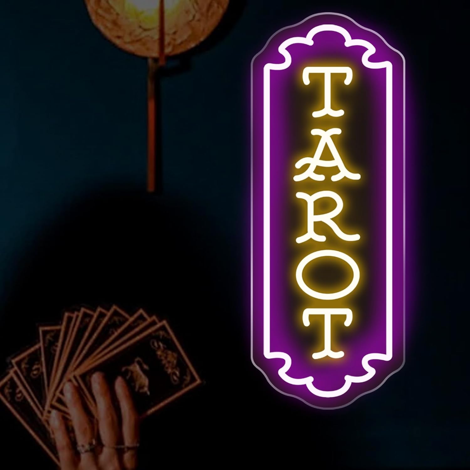 Tarot Neon Sign USB Powered My - Party Games Event ulasan dan harga