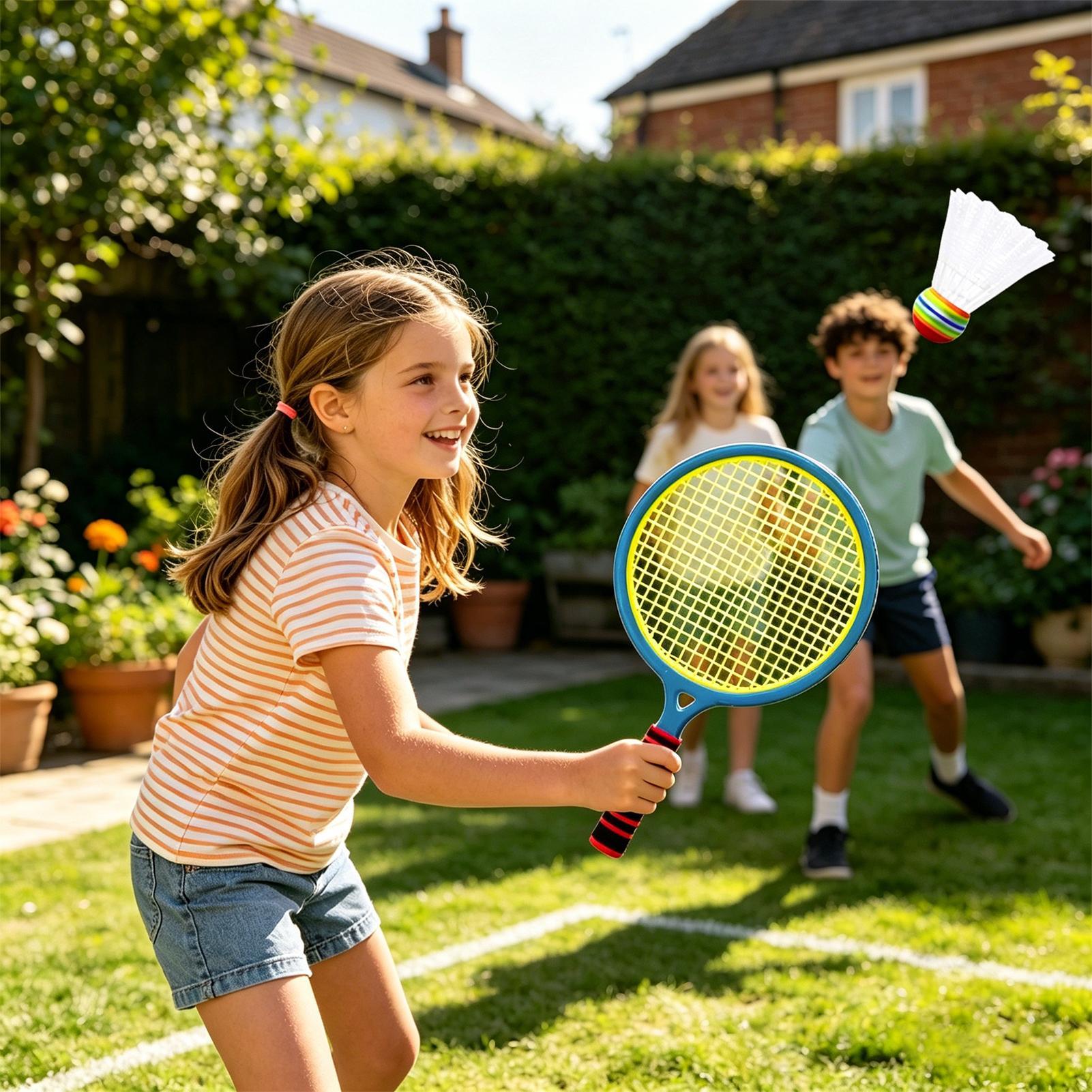 Kids Badminton Rackets Sports  - Badminton Set Garden ulasan dan harga