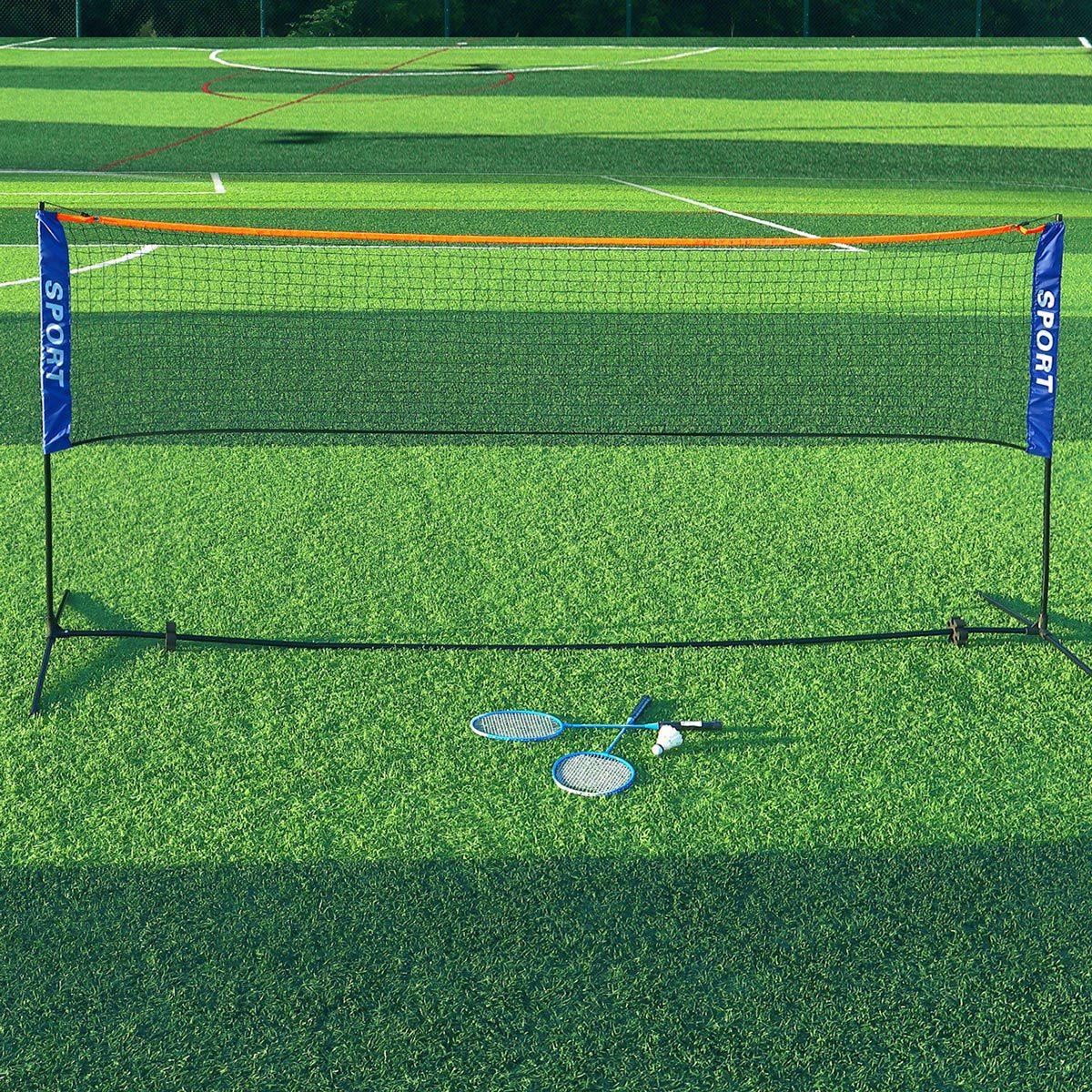 Portable Badminton Net Set for - Badminton Set Garden ulasan dan harga