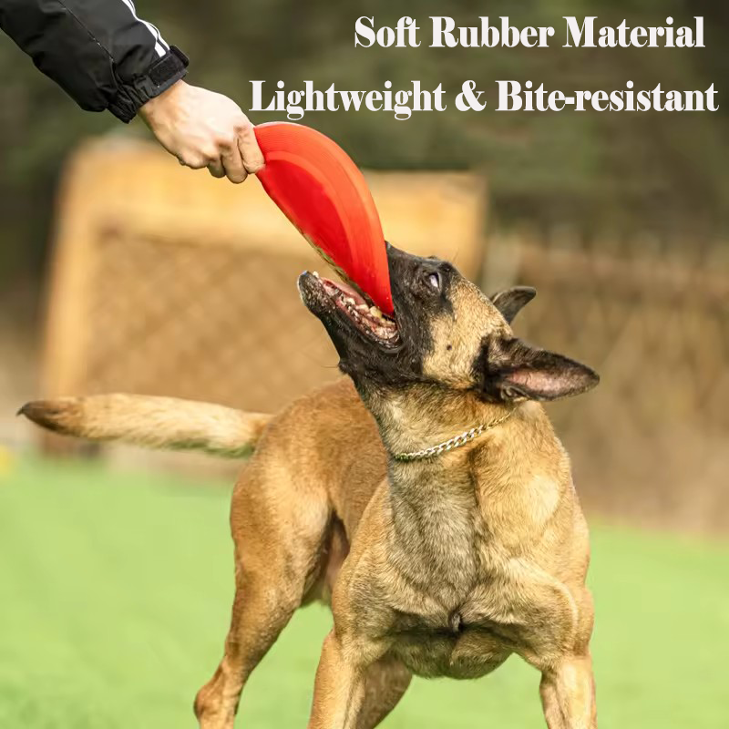 Durable Soft Dog Flying Disc F - Frisbee Freestyle Disc ulasan dan harga