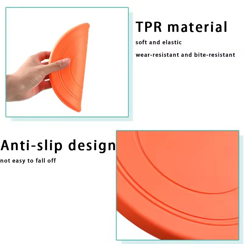 Durable Soft Dog Flying Disc F - Frisbee Freestyle Disc ulasan dan harga