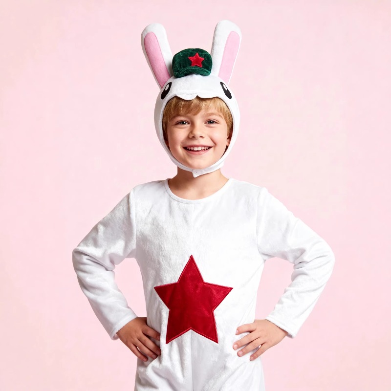 Kids White Easter  Costume wit - Party Games Easter For Kids ulasan dan harga
