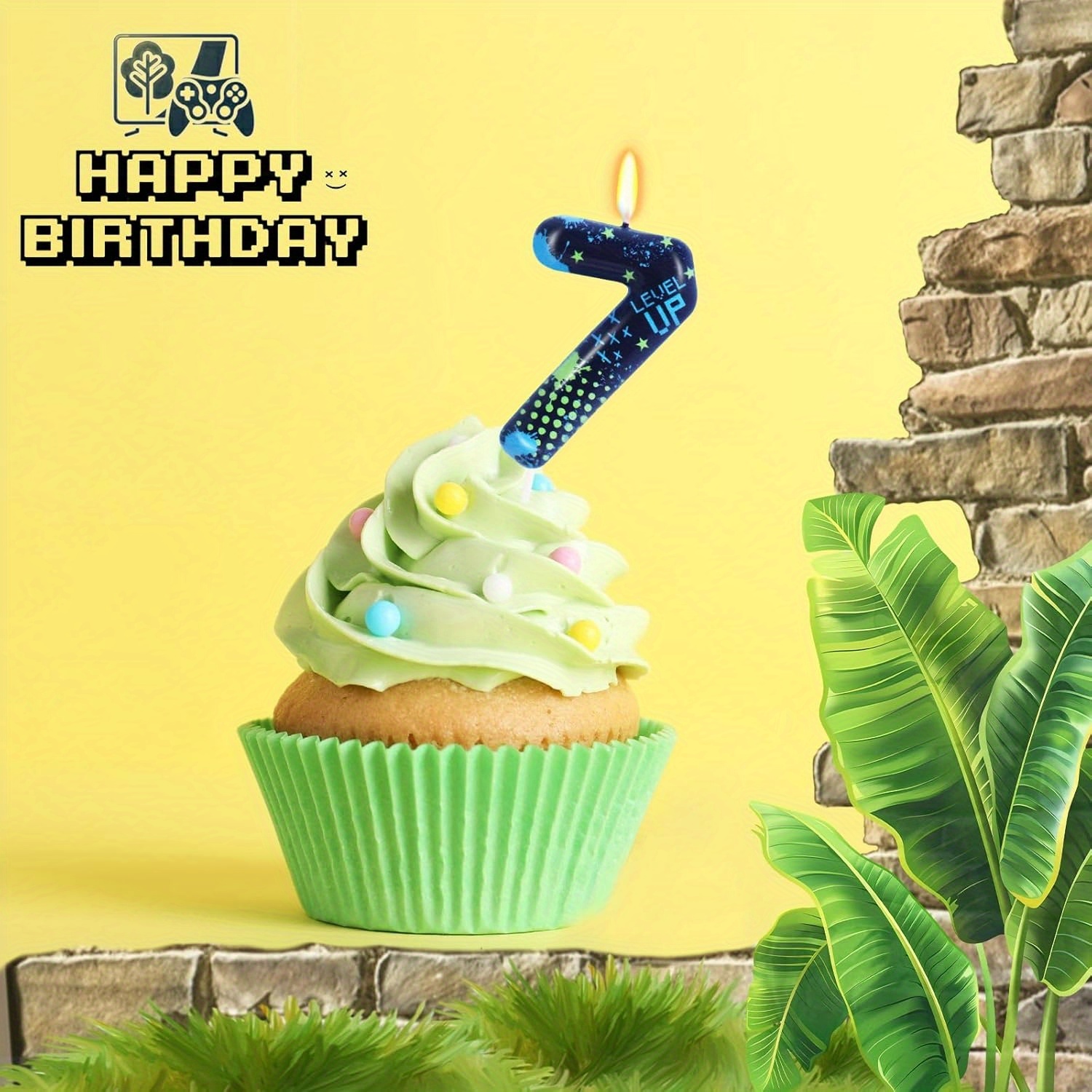 Blue Game Boy 0-9 Birthday Can - Party Games Adult Birthday ulasan dan harga