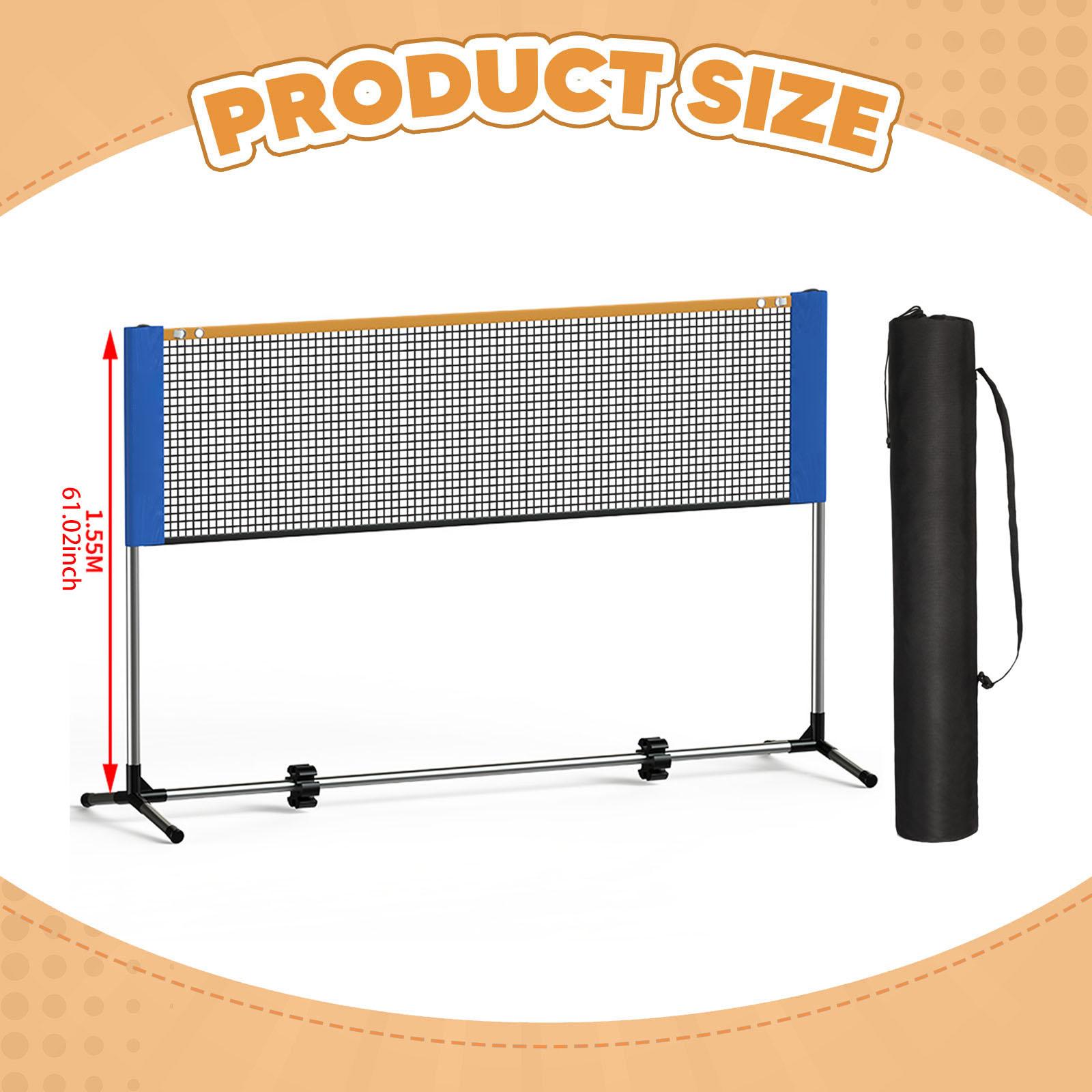 Stainless Steel Portable Badmi - Badminton Set Garden ulasan dan harga