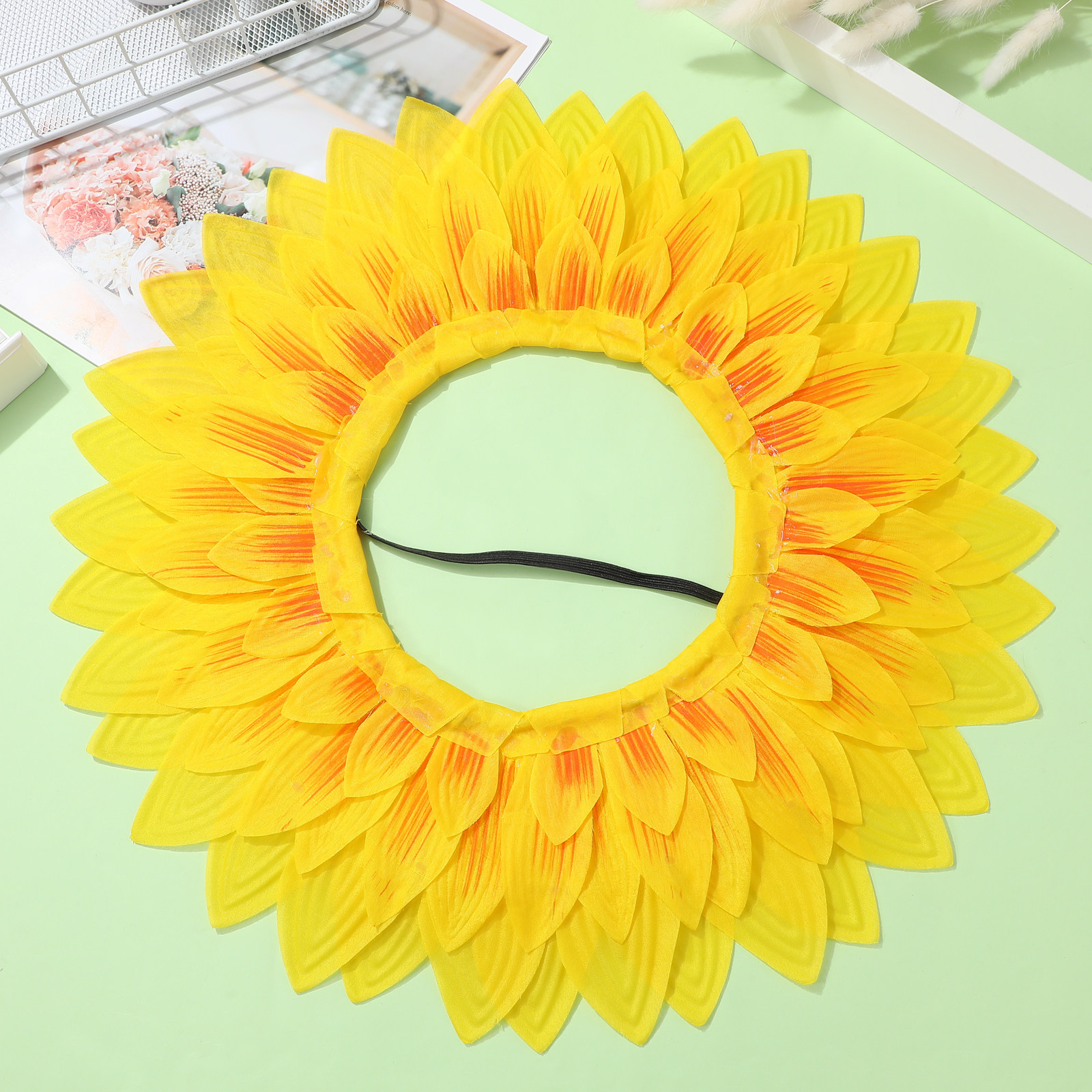 Sunflower Headgear Cover Light - Party Games Sunny ulasan dan harga