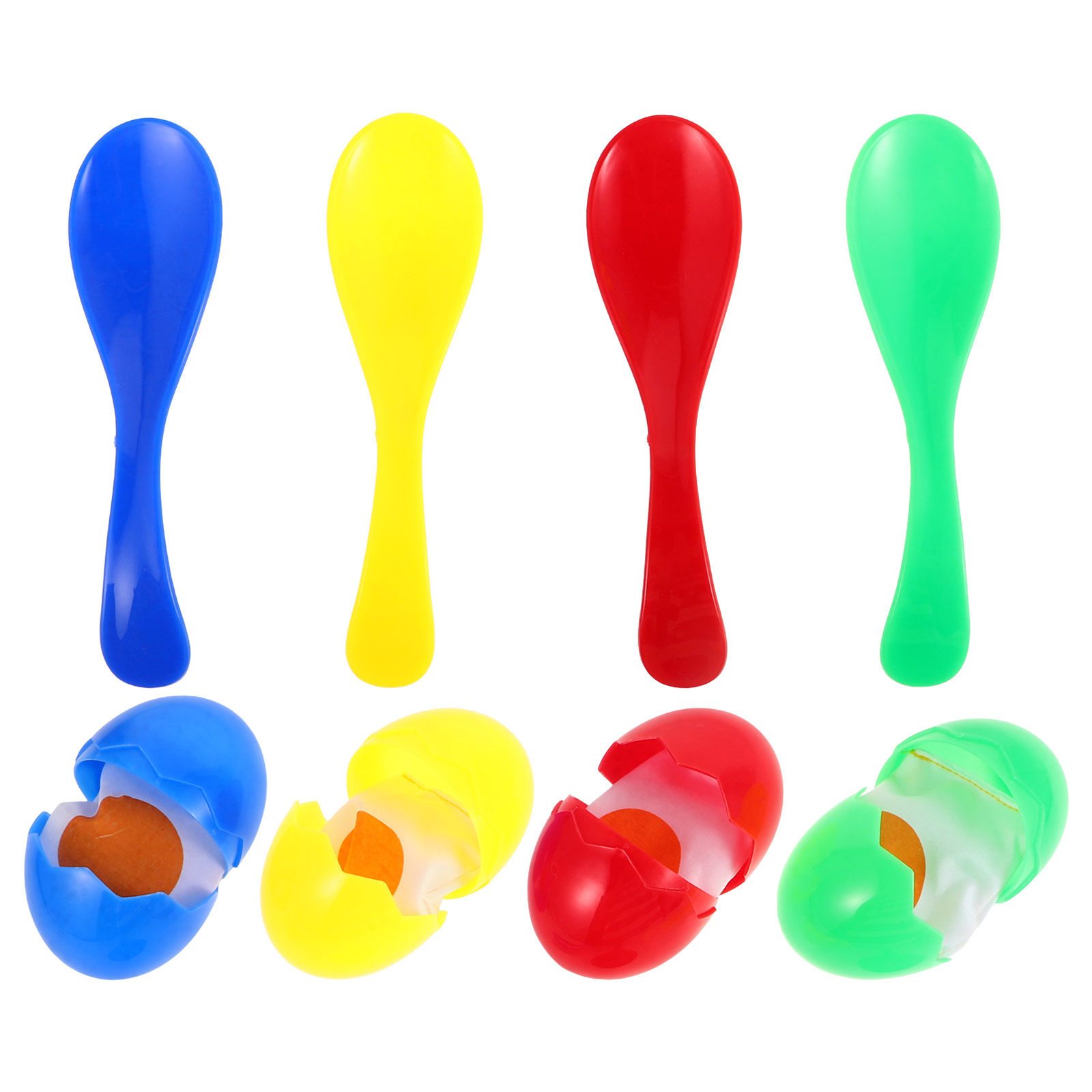 4Pcs Egg Spoon Race Balance Ga - Party Games Physical ulasan dan harga