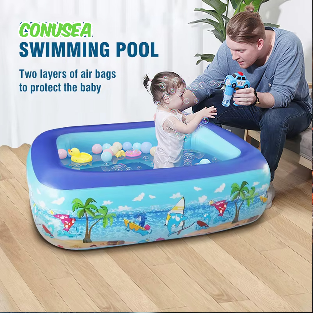 1M Baby Inflatable Pools Swimm - Party Games Kid Friendly ulasan dan harga