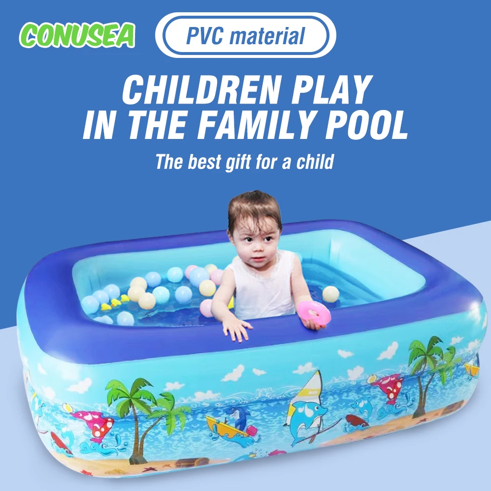 1M Baby Inflatable Pools Swimm - Party Games Kid Friendly ulasan dan harga
