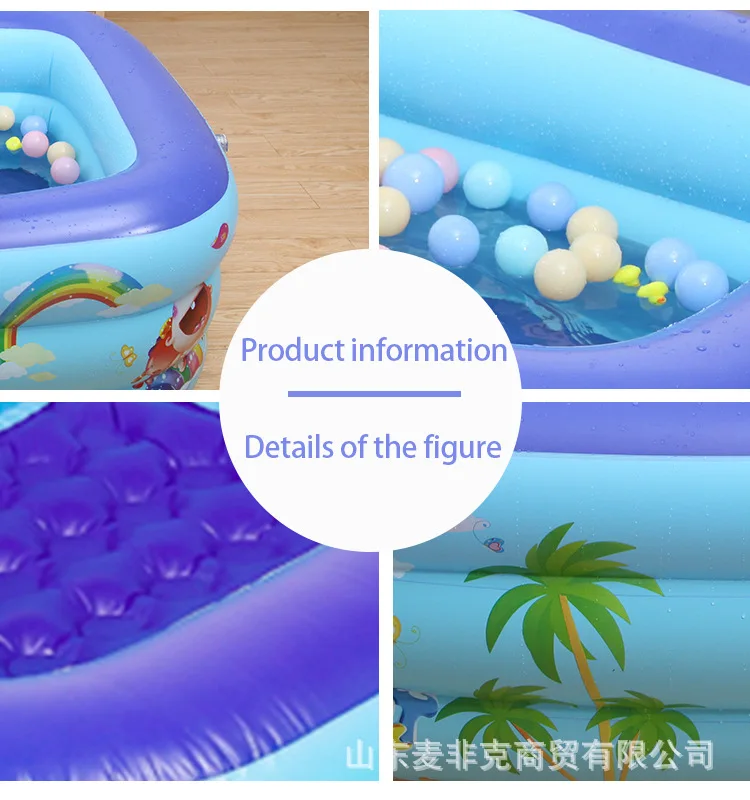 1M Baby Inflatable Pools Swimm - Party Games Kid Friendly ulasan dan harga