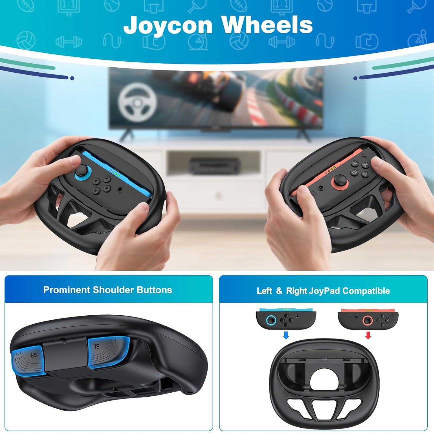 BEBONCOOL Switch 2 Sports Acce - Party Games Switch 2 ulasan dan harga