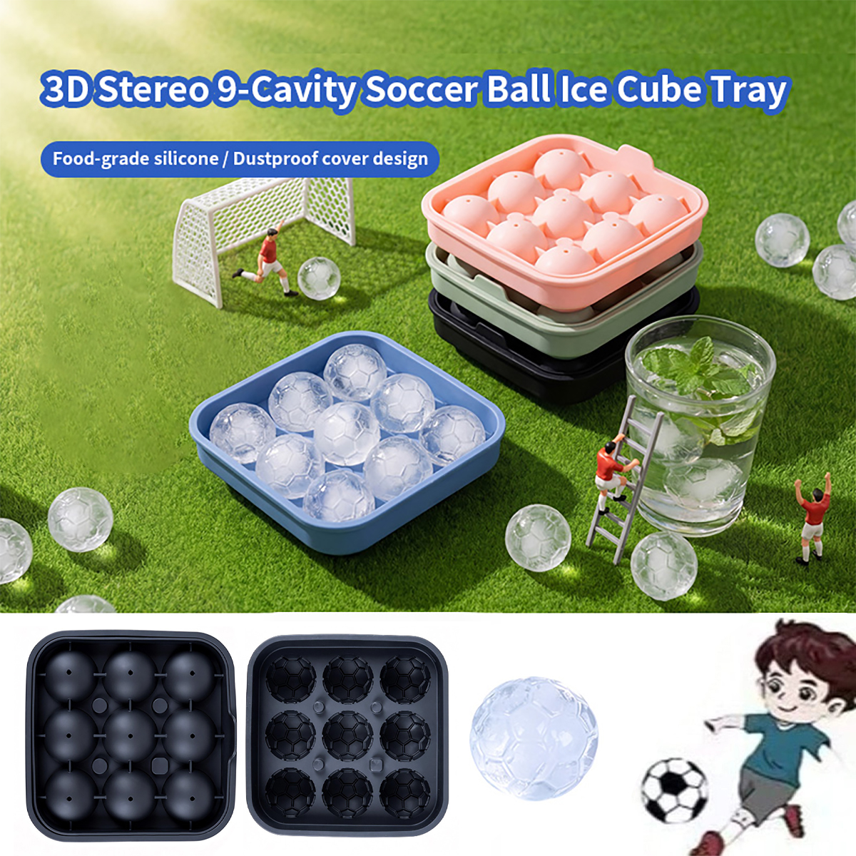 1Pcs Football-Themed Silicone  - Party Games Adult Birthday ulasan dan harga