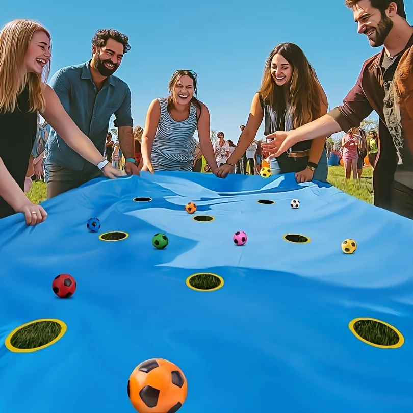 Team Building Cave Cloth Outdo - Party Family Games ulasan dan harga