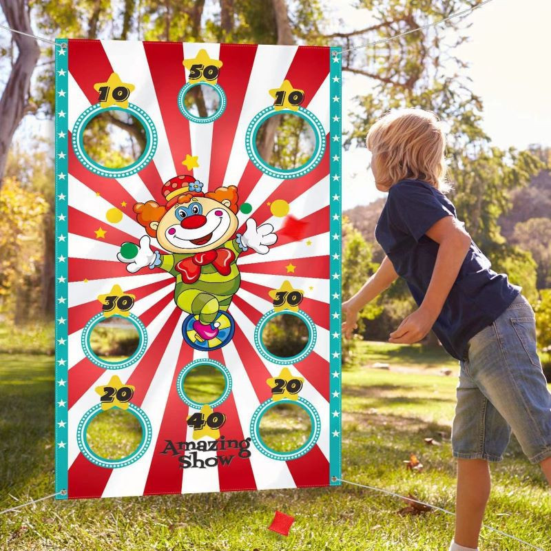 Fun Bean Bag Toys Game Banner  - Party Games Physical ulasan dan harga