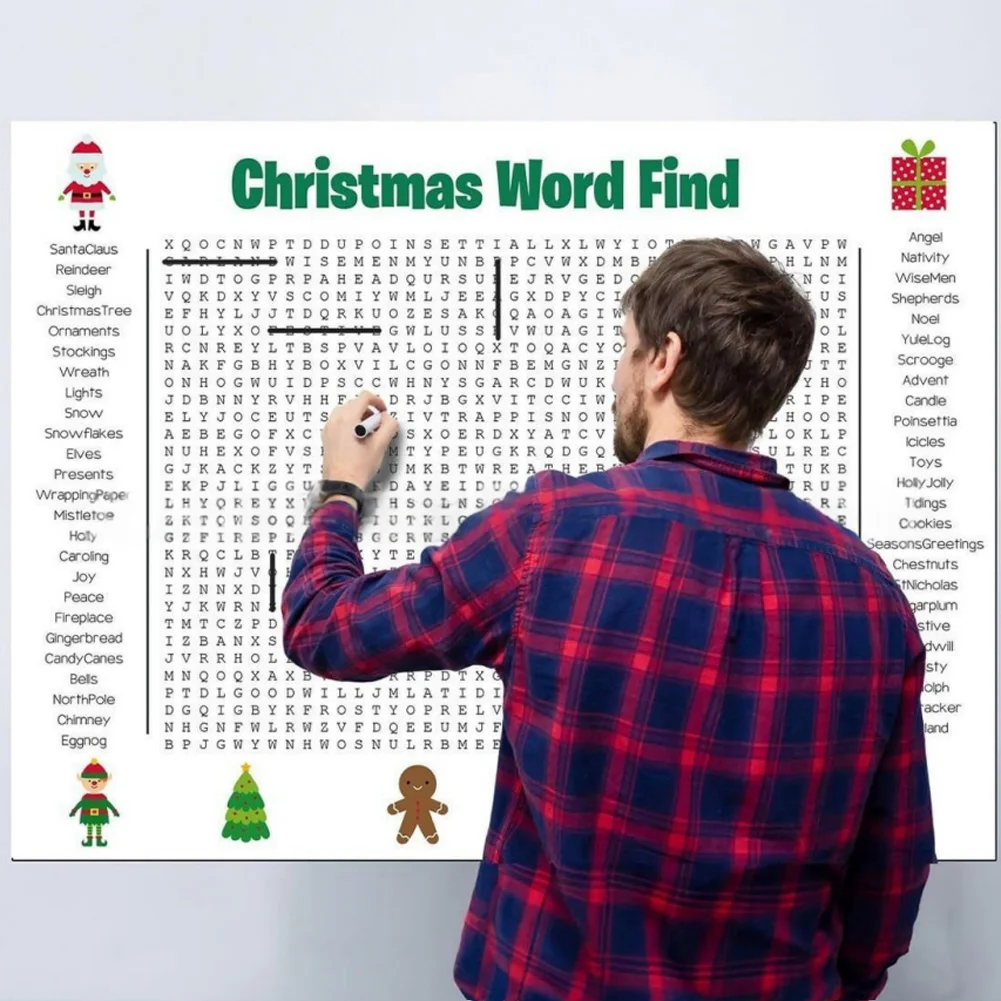 Large Christmas Word Search Po - Party Games For Large Groups ulasan dan harga