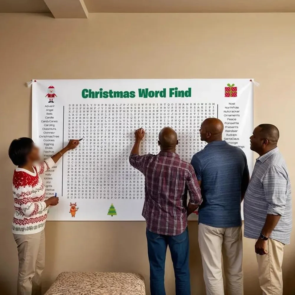 Large Christmas Word Search Po - Party Games For Large Groups ulasan dan harga