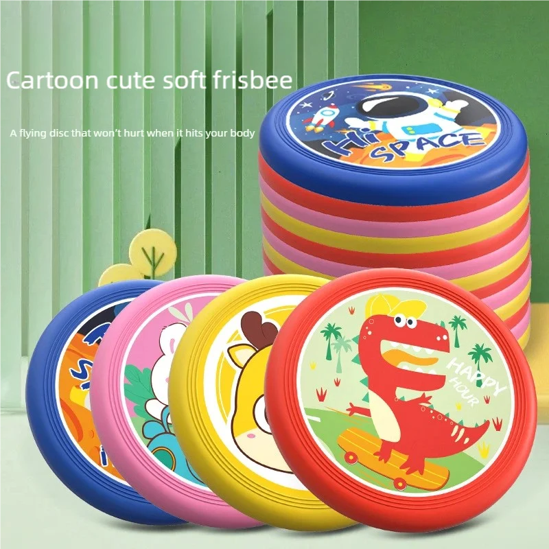Cartoon Cute Soft Frisbee, Saf - Frisbee Freestyle Disc ulasan dan harga