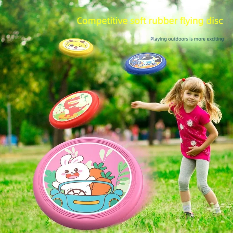 Cartoon Cute Soft Frisbee, Saf - Frisbee Freestyle Disc ulasan dan harga