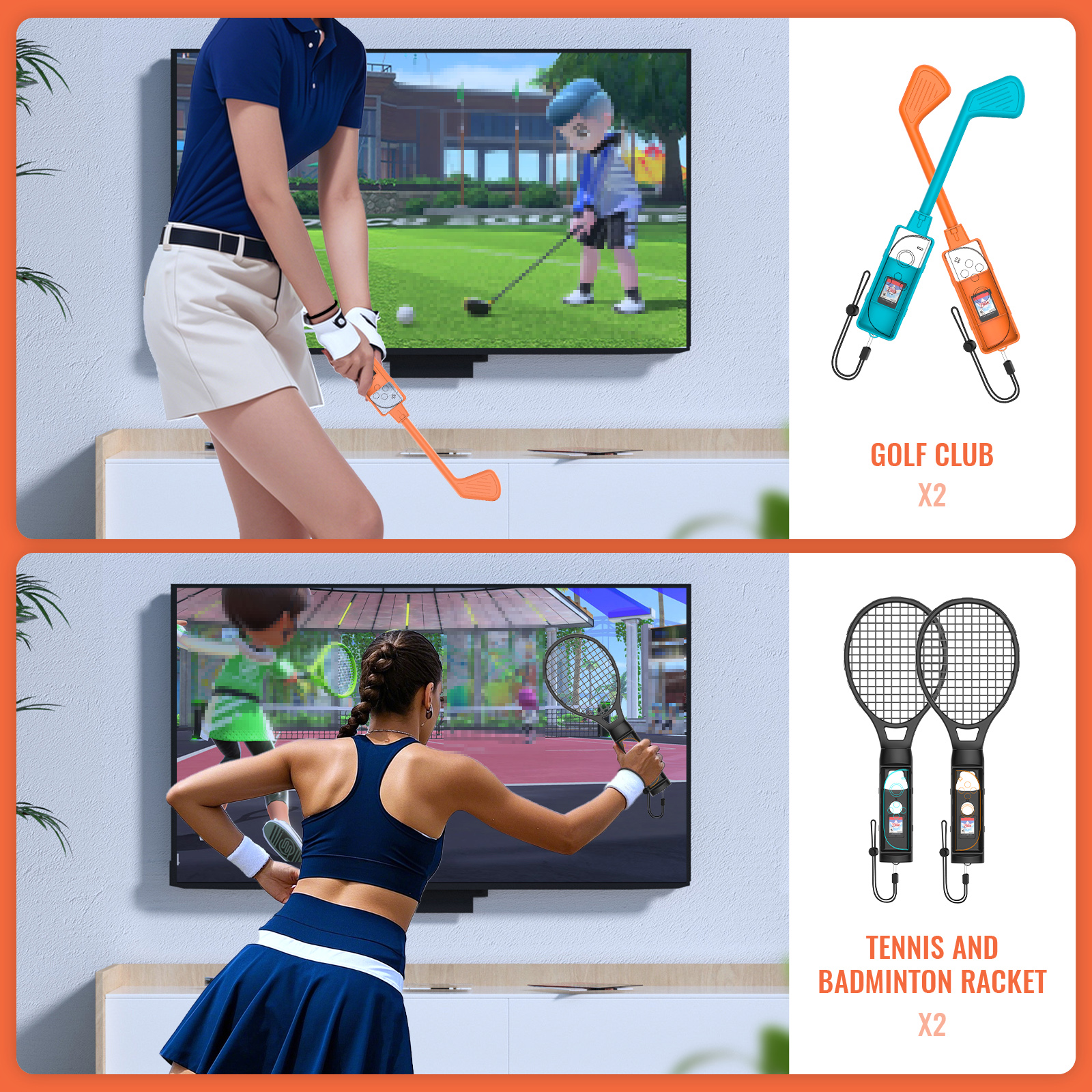 12 in 1 Sports Accessories Set - Party Games Switch 2 ulasan dan harga
