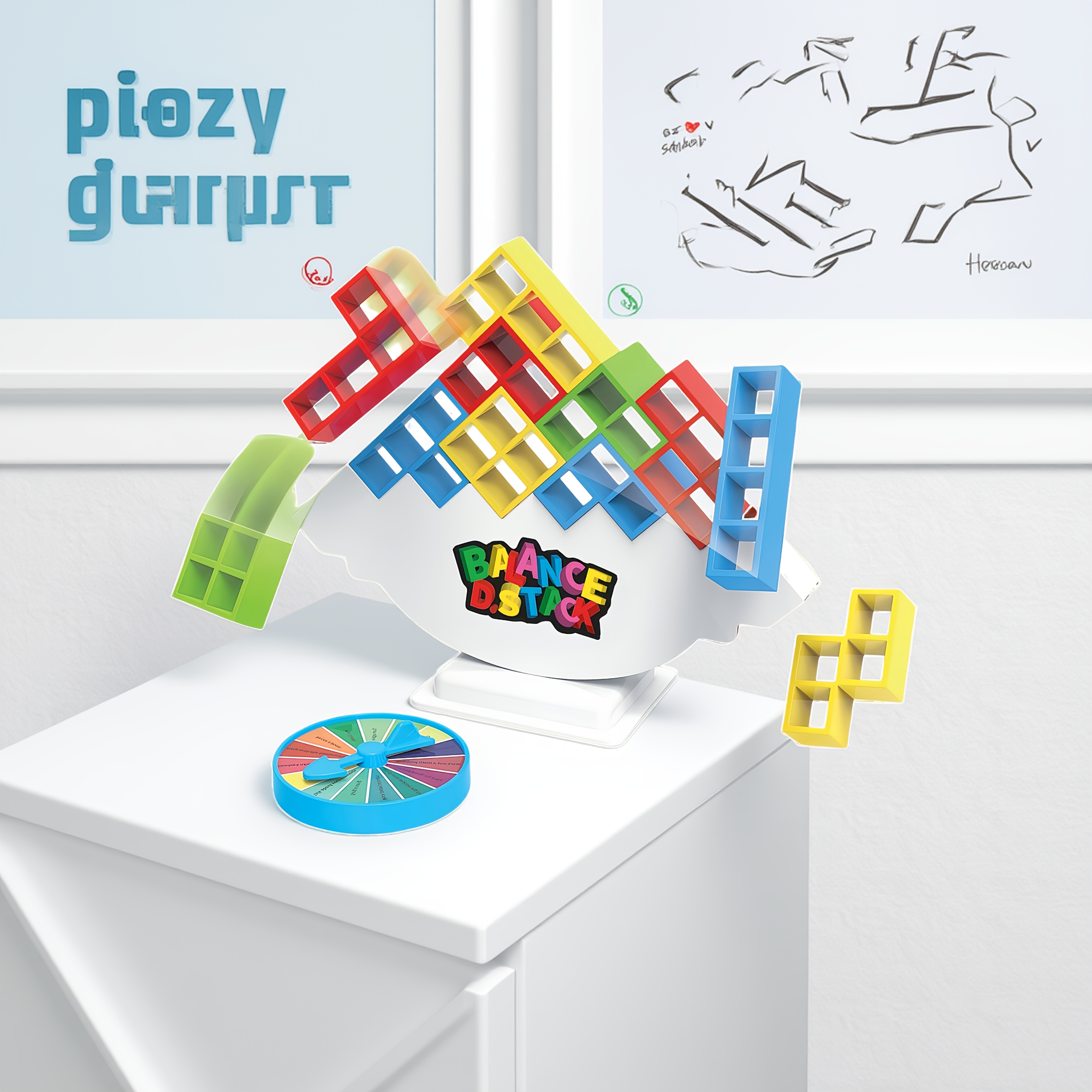 Interactive Balance Block Game - Party Games Adult Birthday ulasan dan harga