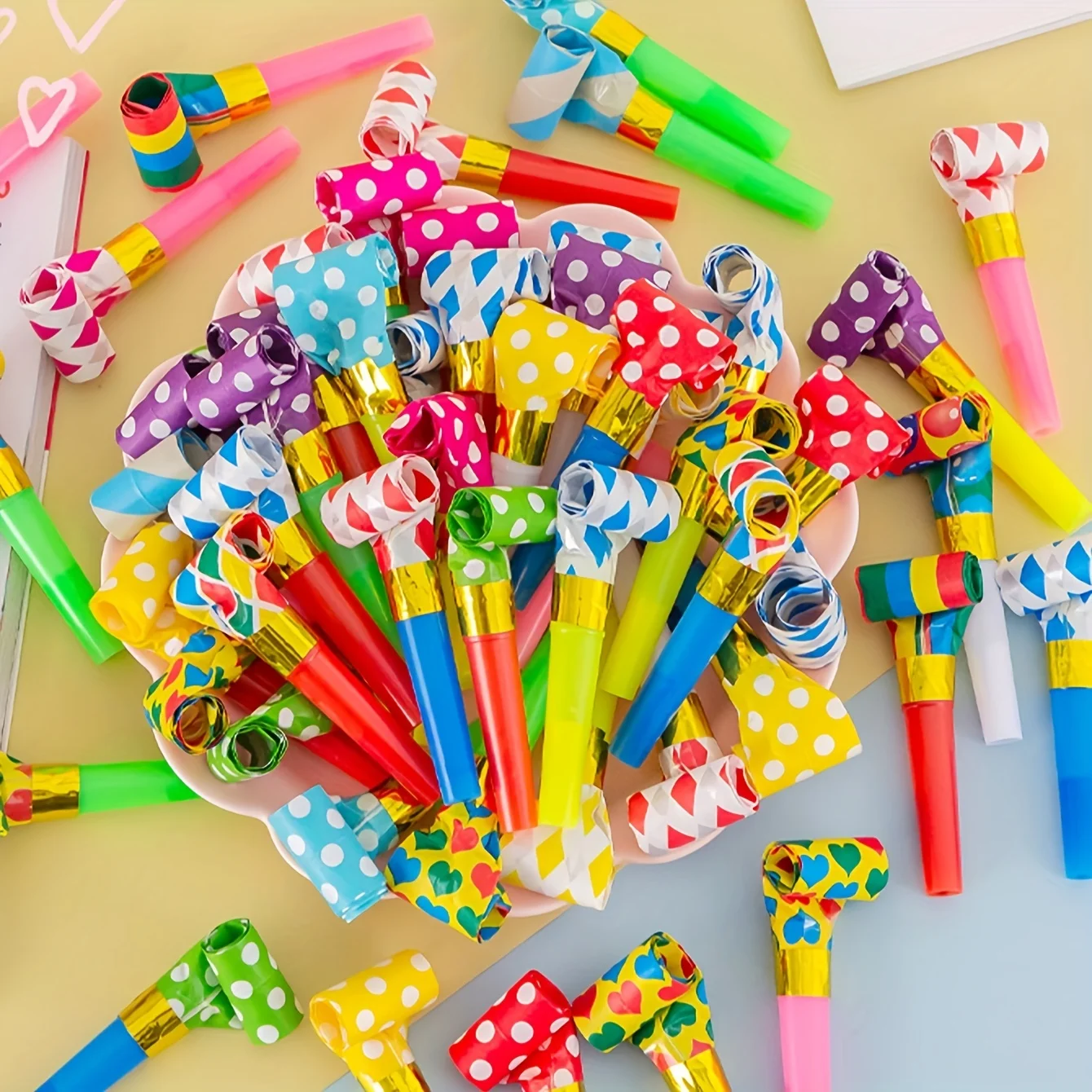 20Pcs/set Colorful Whistles To - Party Games Easter For Kids ulasan dan harga