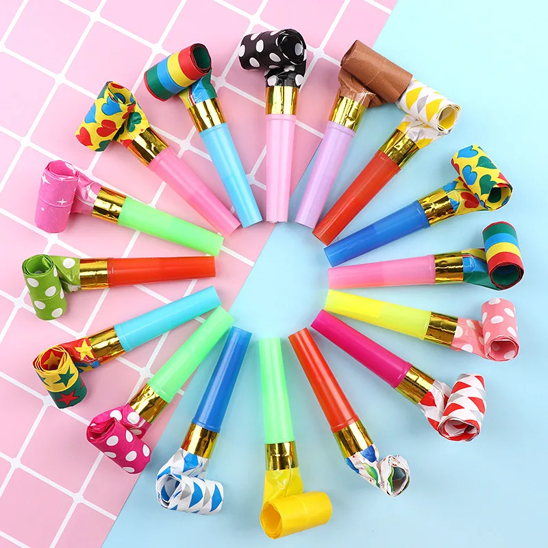 20Pcs/set Colorful Whistles To - Party Games Easter For Kids ulasan dan harga
