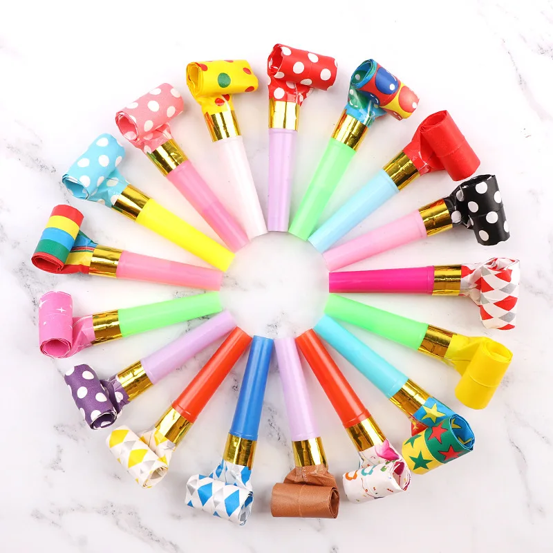 20Pcs/set Colorful Whistles To - Party Games Easter For Kids ulasan dan harga