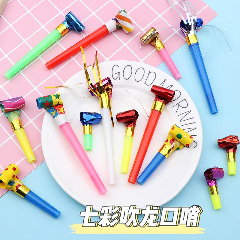 20Pcs/set Colorful Whistles To - Party Games Easter For Kids ulasan dan harga