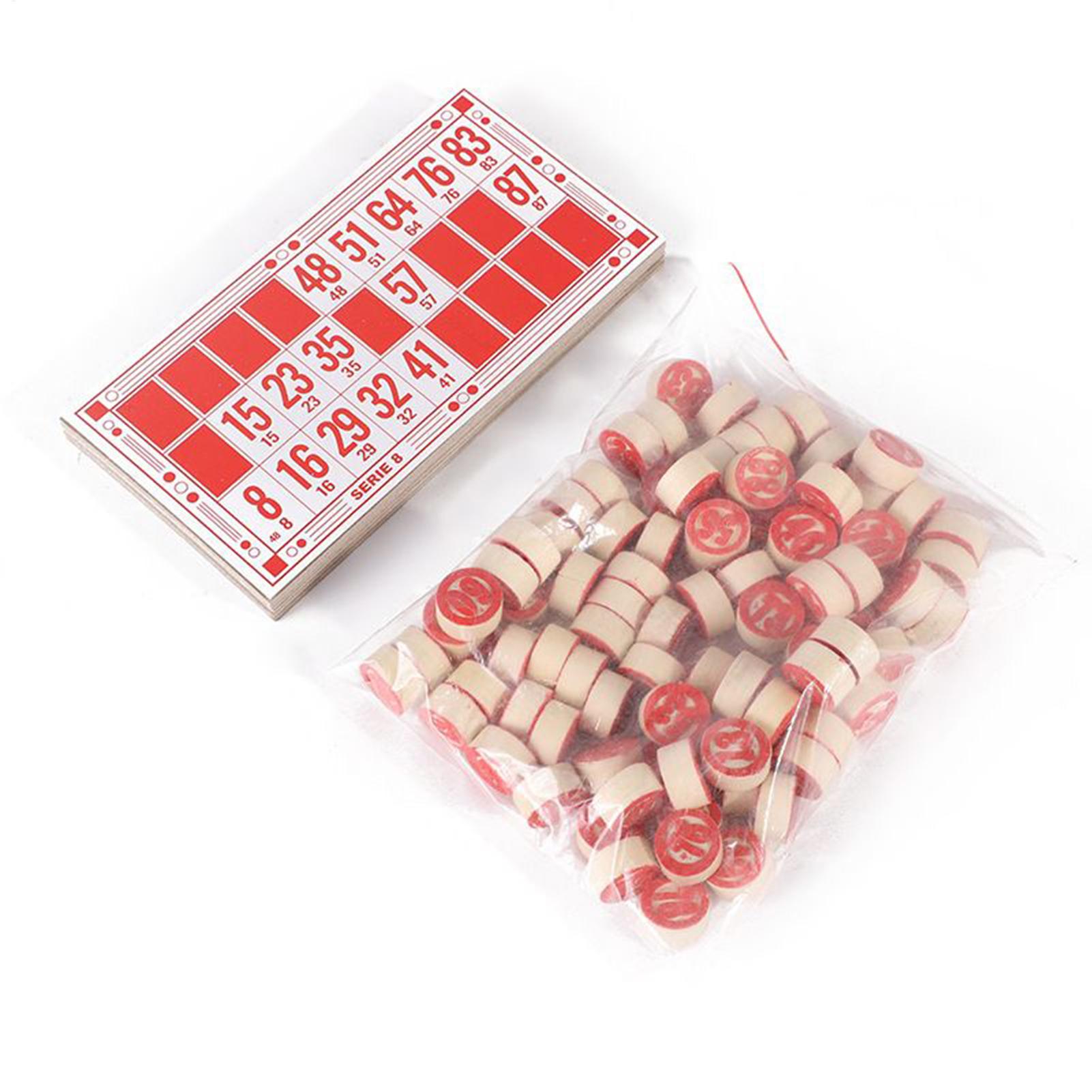 Bingo Set Vintage Wooden Inter - Party Games For Large Groups ulasan dan harga