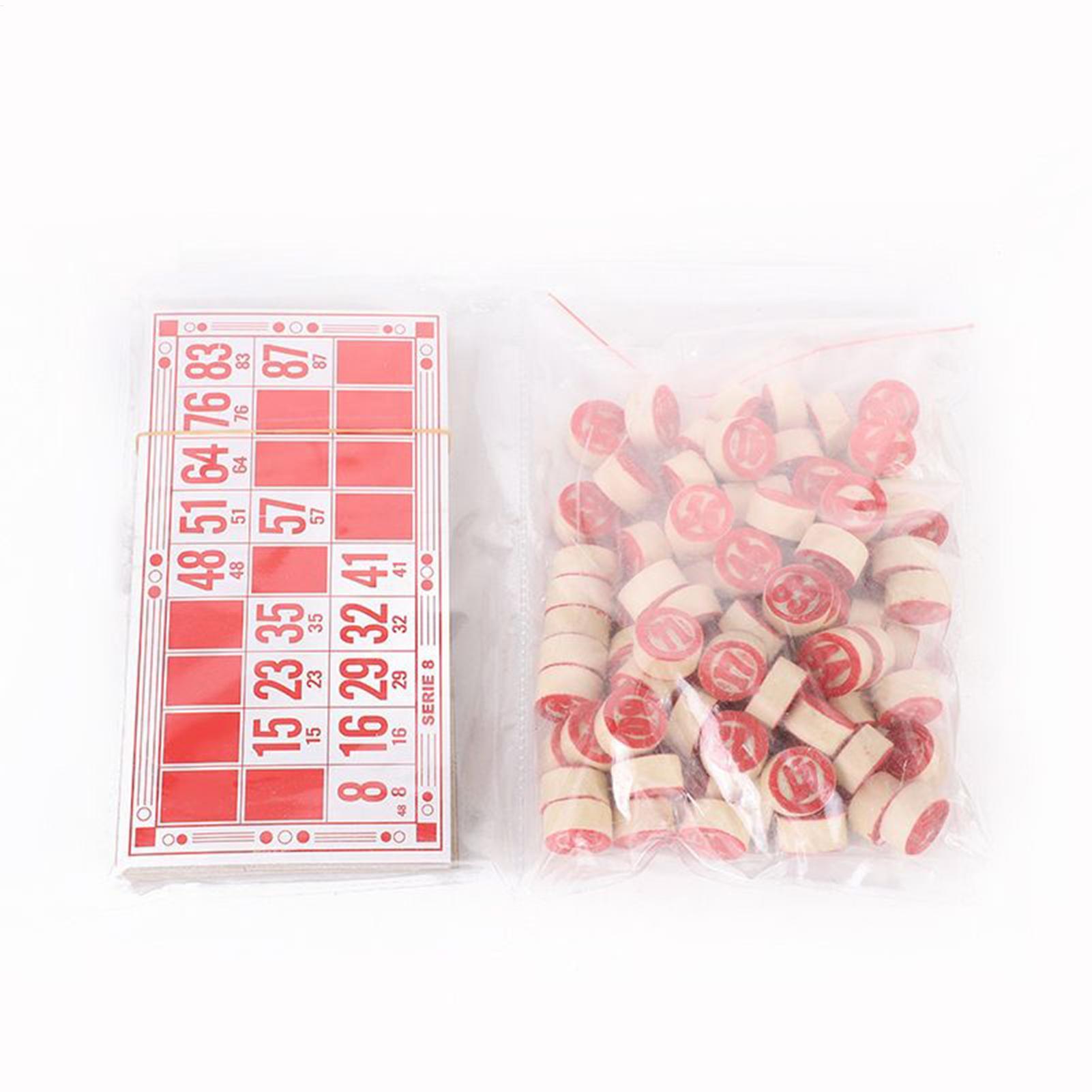 Bingo Set Vintage Wooden Inter - Party Games For Large Groups ulasan dan harga