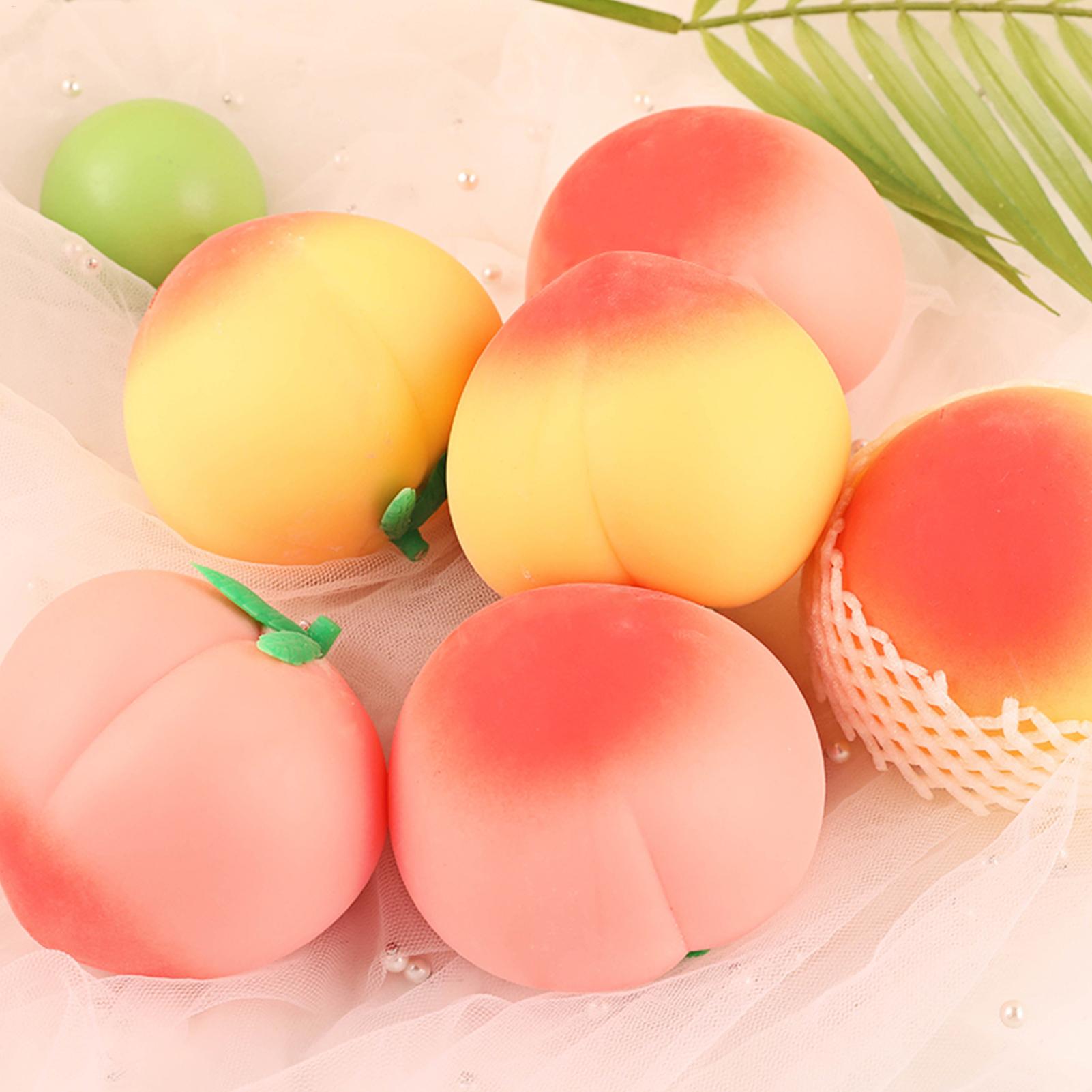 8x6cm Peach Squeeze Toy Slow R - Party Games Adult Birthday ulasan dan harga