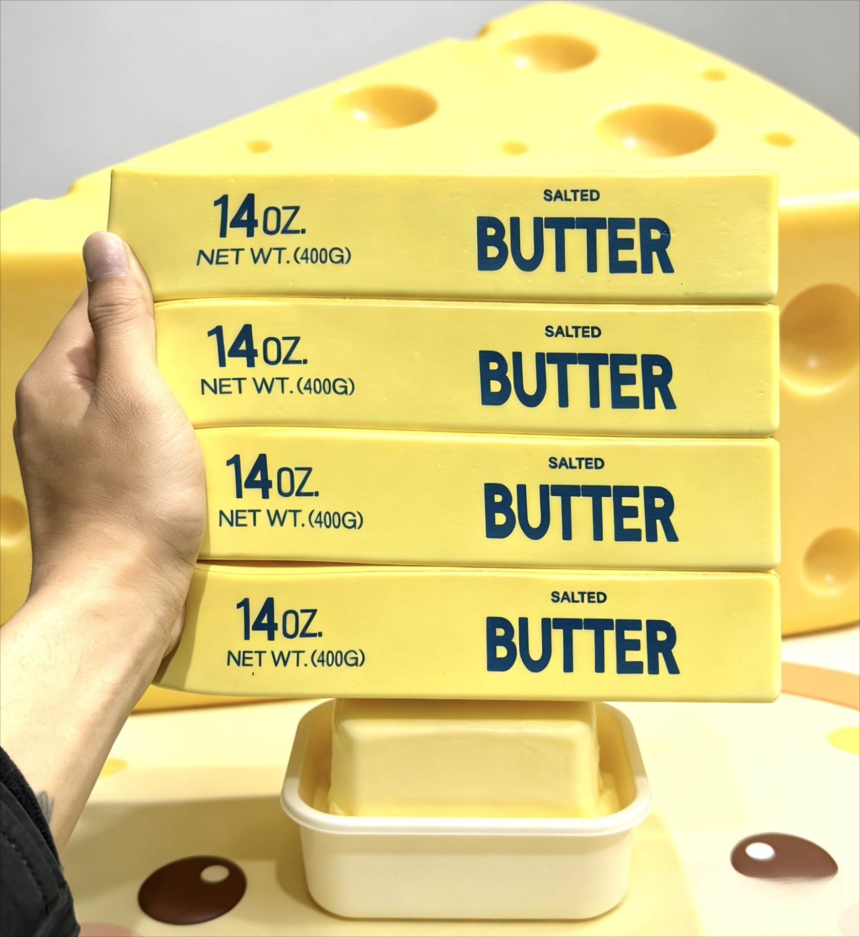 23cm Soft Slow Rebound Butter  - Party Games Event ulasan dan harga