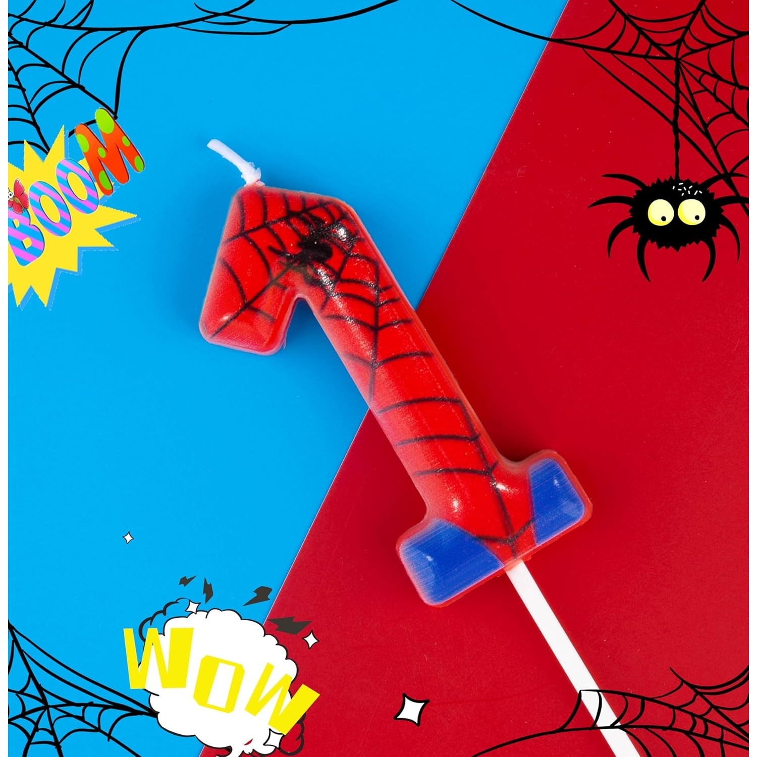 Spider Party 0-9 Birthday Cand - Party Games Adult Birthday ulasan dan harga