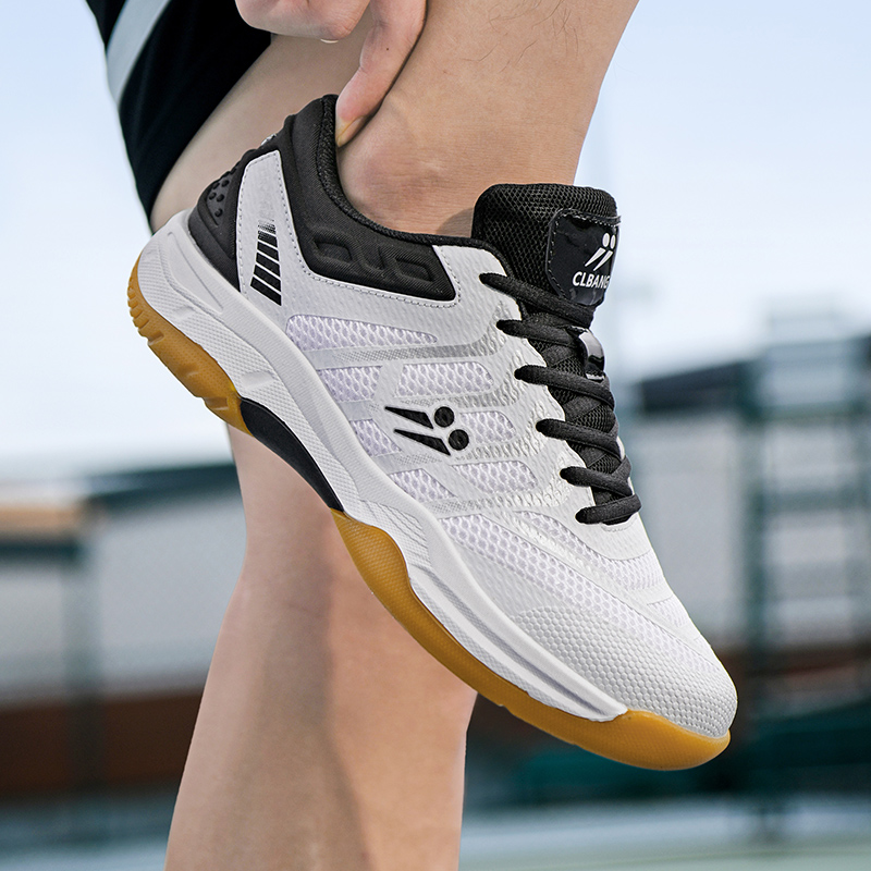 Breathable Knit Tennis Shoes M - Badminton Set Garden ulasan dan harga