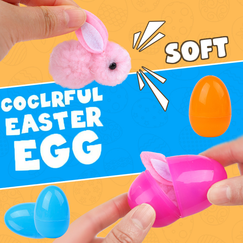 24/48Pcs Cute Easter Egg with  - Party Games Easter For Kids ulasan dan harga
