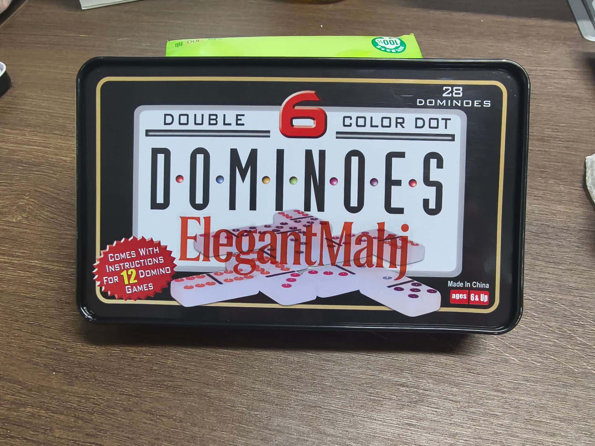ElegantMahj Double Six Dominoe - Party Family Games ulasan dan harga